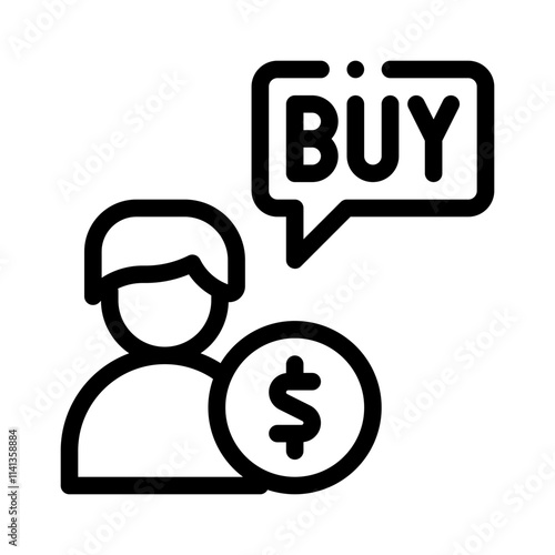 buyer line icon