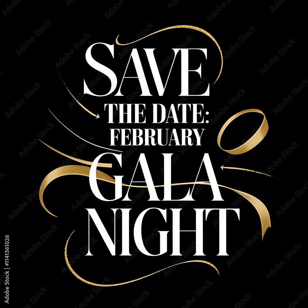 Save The Date February Gala Night Save The Date February Gala Night
