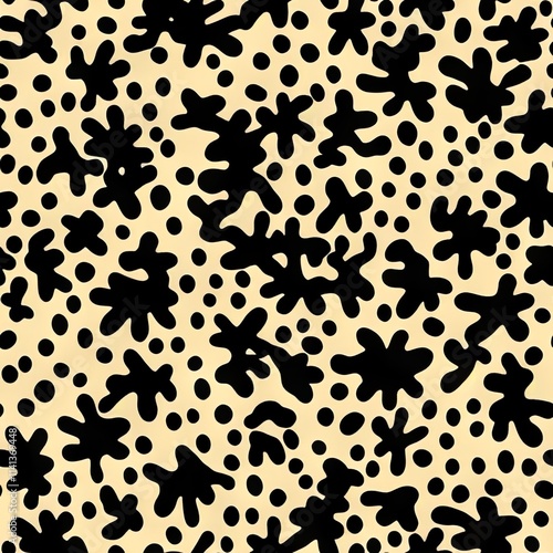 Colorful Abstract Seamless Geometric Pattern Background Texture Design Vector Print Wallpaper

