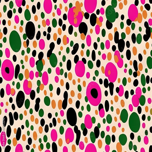 Colorful Abstract Seamless Geometric Pattern Background Texture Design Vector Print Wallpaper

