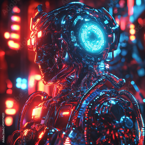 robot with technology