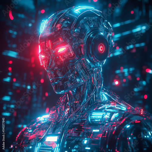 robot with technology