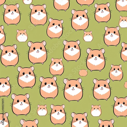 seamless pattern with animals