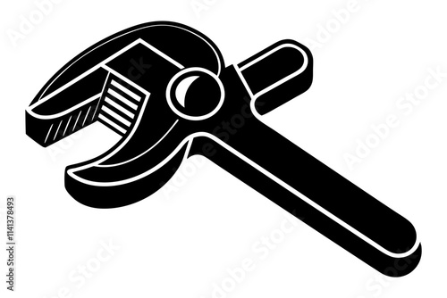 Tubing Cutter vector silhouette