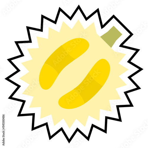 Durian Sticker Icon