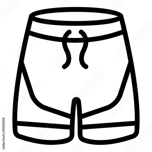swimming trunks Line Icon