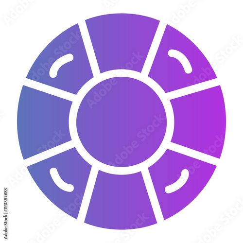 life preserver Gradient icon
