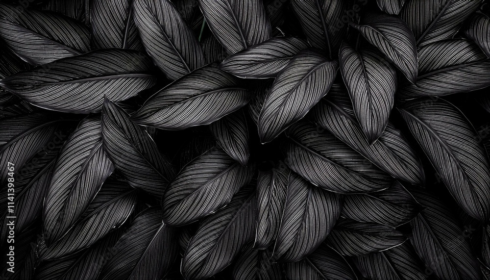 close up of black and white feathers close up of black and white feathers