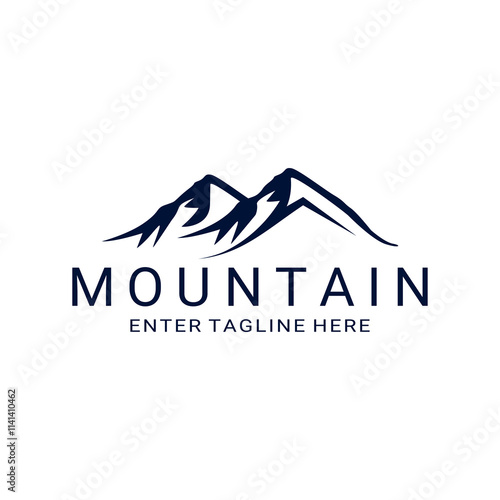 mountain, professional mountain logo design, mountain vector, outdoor logo, traveling, landscape, background