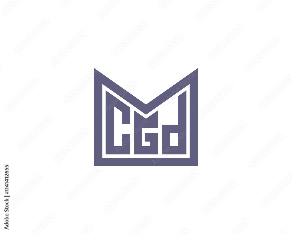 CGD logo design vector template. CGD CGD logo design vector template. CGD