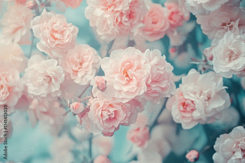 Delicate pink roses in full bloom, softly lit. Perfect for websites, blogs, or designs needing a romantic, floral touch. Delicate pink roses in full bloom, softly lit. Perfect for websites, blogs, or designs needing a romantic, floral touch.