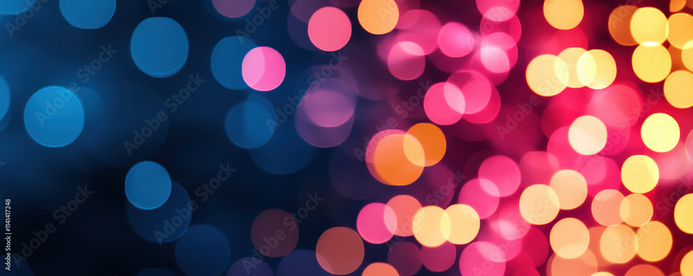 A vibrant abstract background featuring colorful bokeh lights in shades of blue, pink, and orange, creating a festive and dynamic atmosphere. A vibrant abstract background featuring colorful bokeh lights in shades of blue, pink, and orange, creating a festive and dynamic atmosphere.