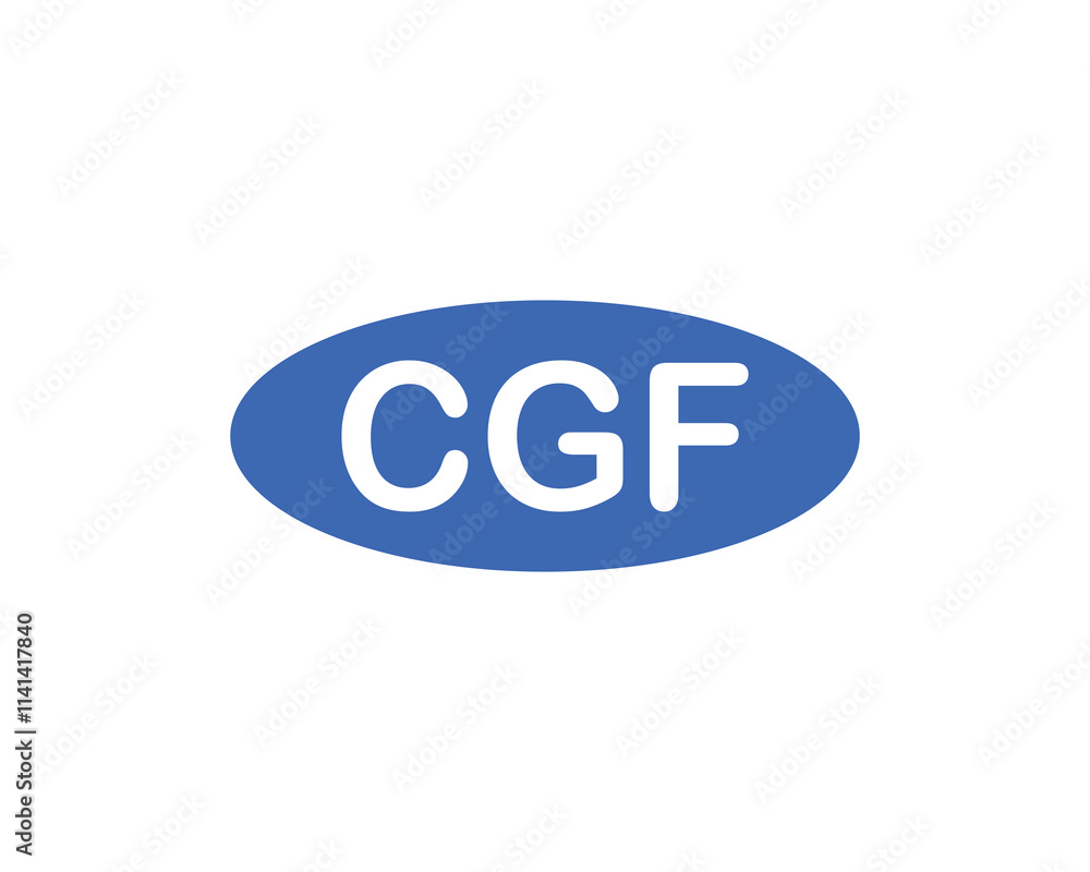 CGF Logo design vector template. CGF CGF Logo design vector template. CGF