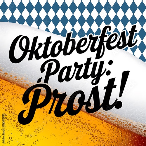 Oktoberfest Party Prost A Beer Celebration photo