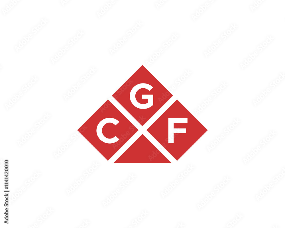 CGF Logo design vector template. CGF CGF Logo design vector template. CGF