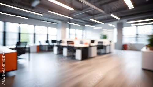 Wallpaper Mural Photo blur background of modern office interior design contemporary workspace for creative business Torontodigital.ca