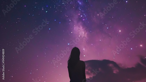 Freepik pink sky purple galactic background