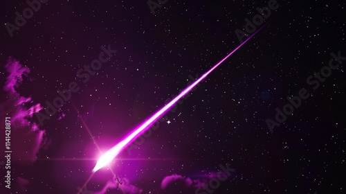 Theme stars nebula sky purple galactic background