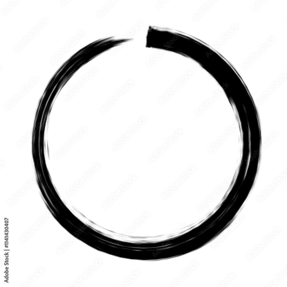 vector brush stroke circle of paint on white background. Ink hand drawn paint brush circle. Logo, label design element vector illustration. Black abstract circle. vector brush stroke circle of paint on white background. Ink hand drawn paint brush circle. Logo, label design element vector illustration. Black abstract circle.