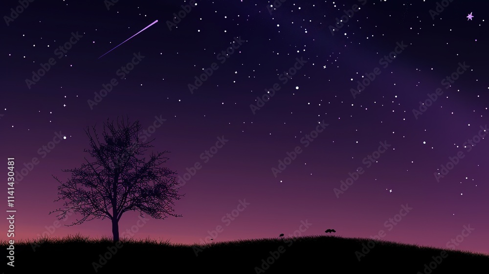 And purple stamy night Sky purple galactic background And purple stamy night Sky purple galactic background