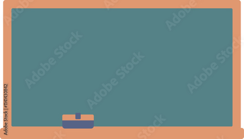 学校の黒板のイラスト
