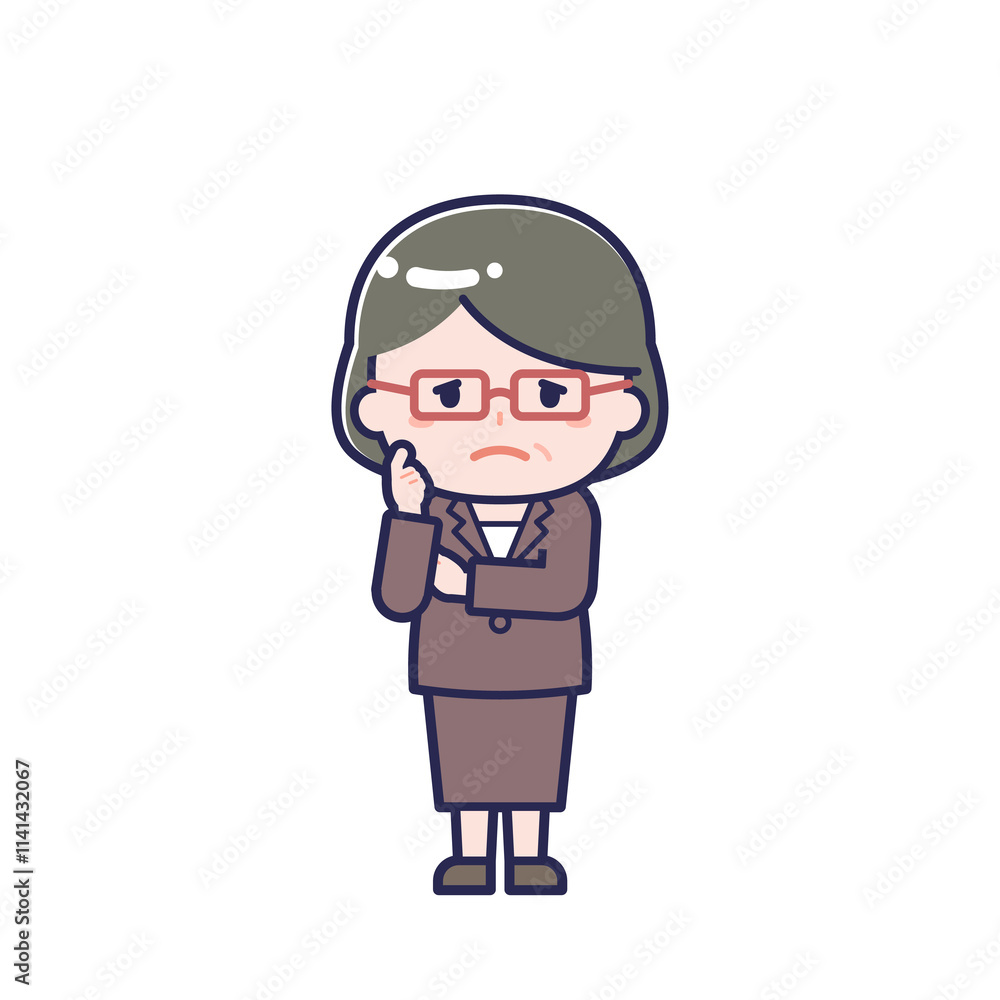 スーツ中年／女性 19