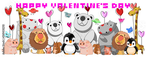 Celebrate on Valentine’s day among animals