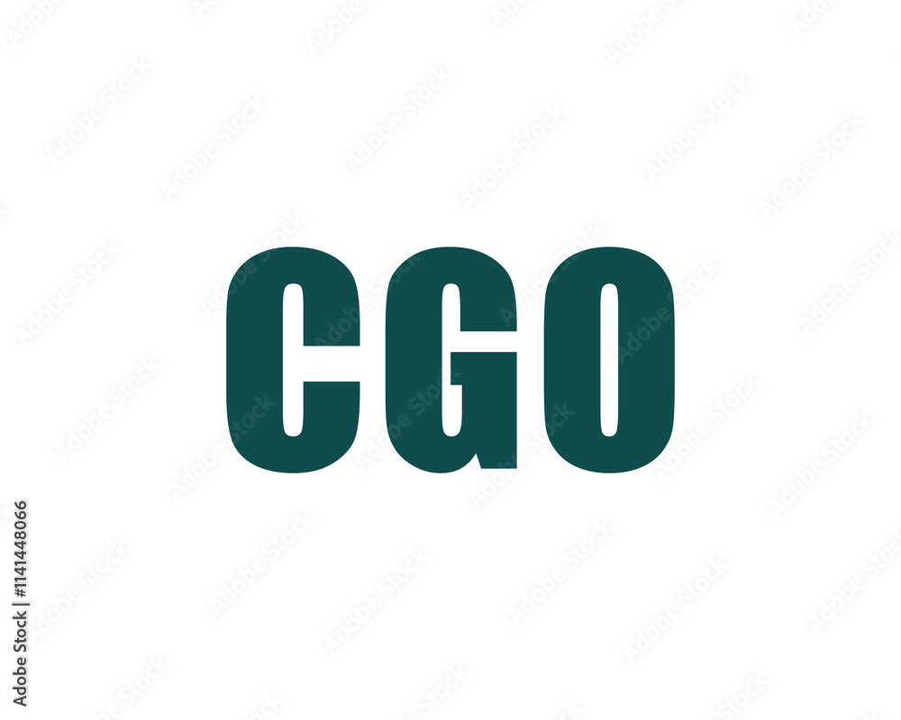 CGO logo design vector template. CGO CGO logo design vector template. CGO
