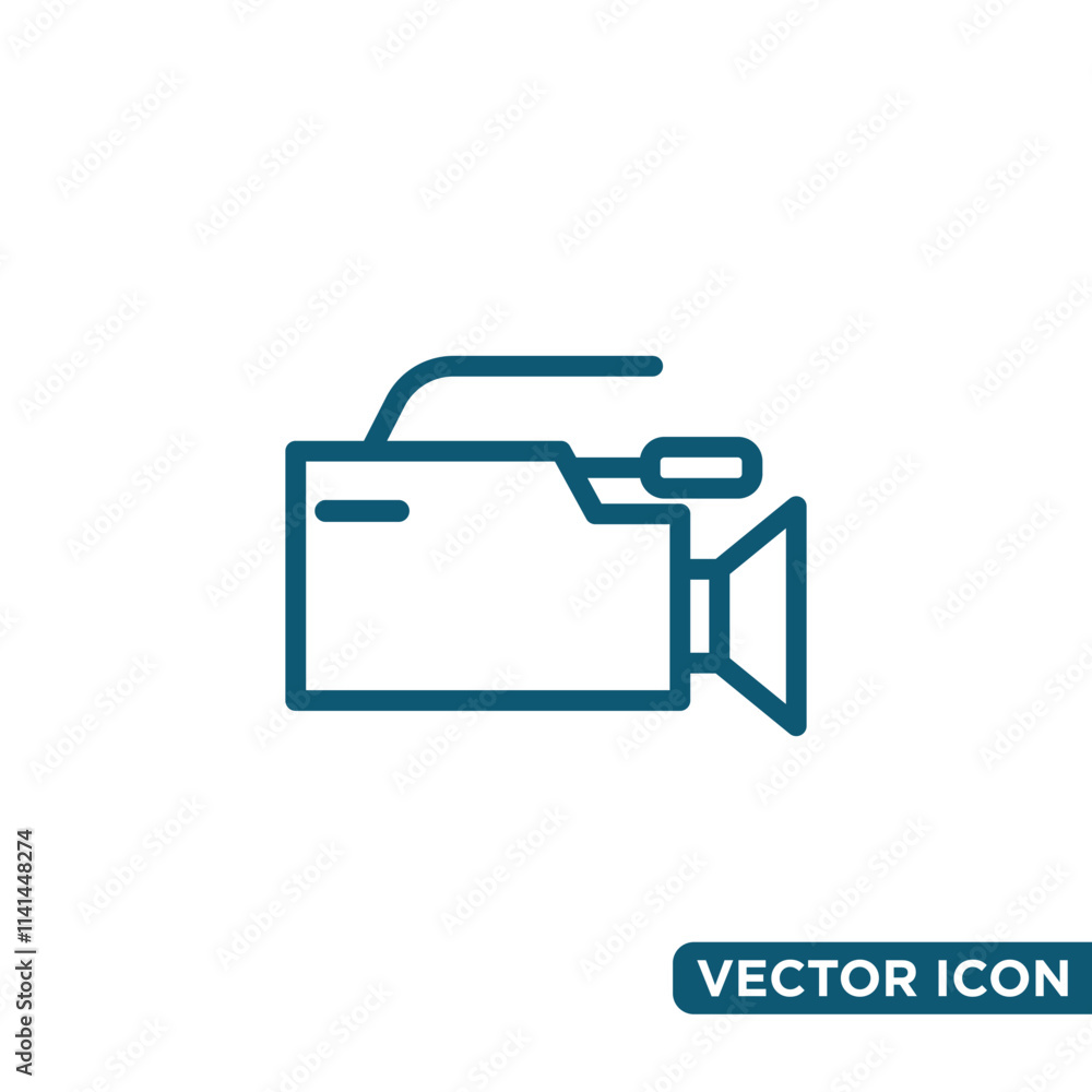 Simple Camera Video Icon Template Design Simple Camera Video Icon Template Design