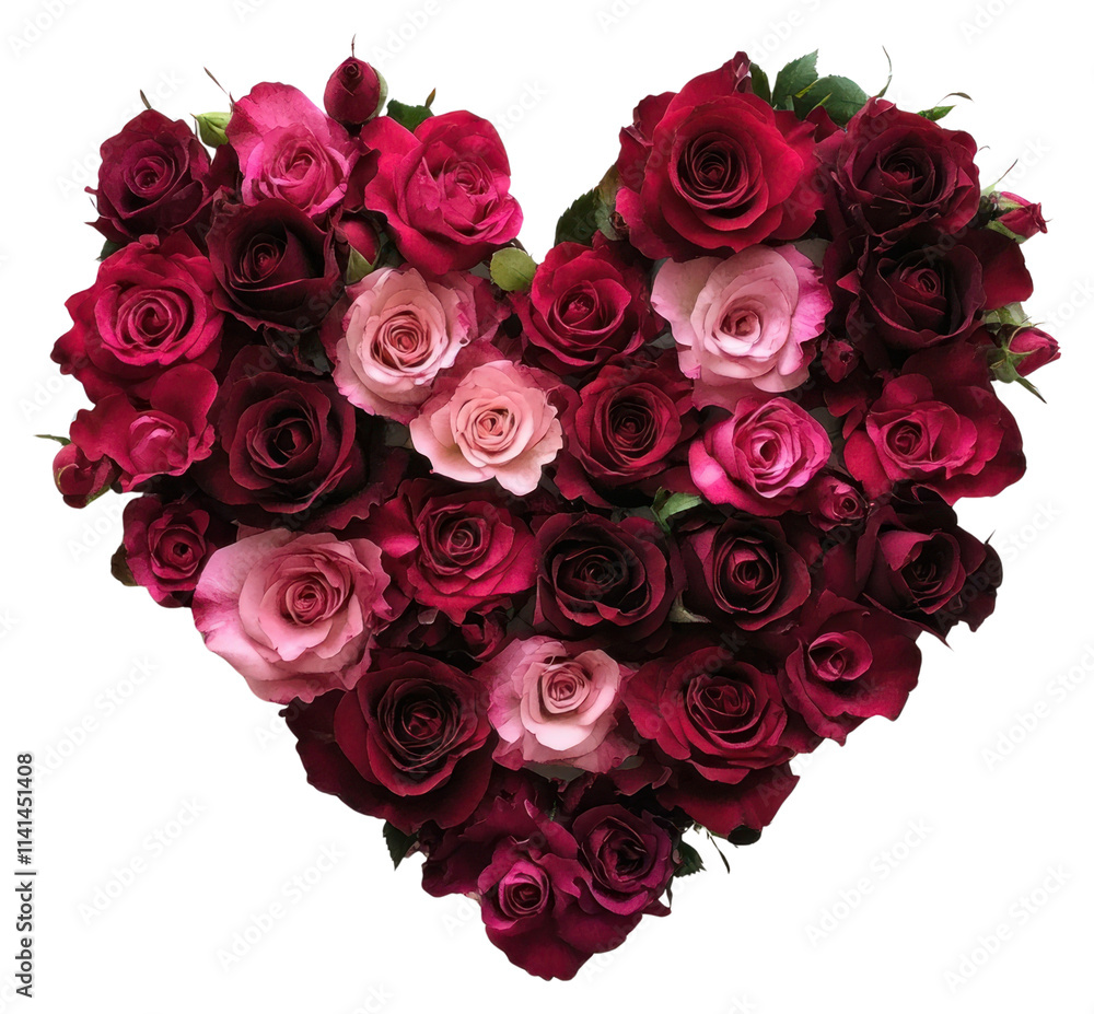 PNG Roses arranged in the shape of a heart flowers pink red. PNG Roses arranged in the shape of a heart flowers pink red.