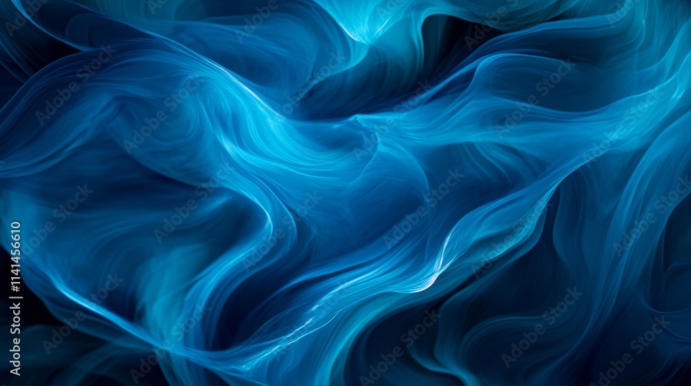 Abstract wavy blue texture background, ethereal Abstract wavy blue texture background, ethereal