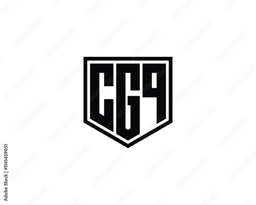 CGQ logo design vector template. CGQ CGQ logo design vector template. CGQ