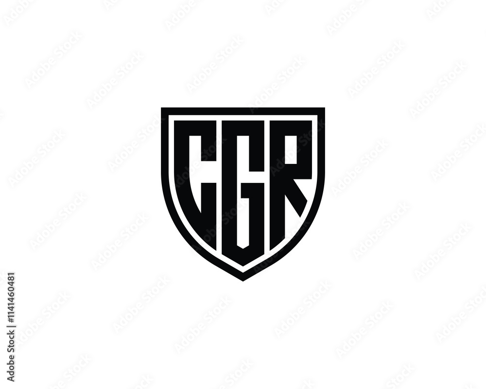 CGR Logo design vector template. CGR CGR Logo design vector template. CGR