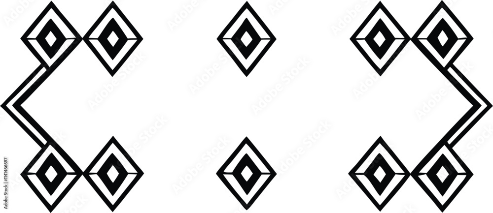 Border Frame Flat Line Art Vector Illustrations - Minimalist Decorative Designs Border Frame Flat Line Art Vector Illustrations - Minimalist Decorative Designs