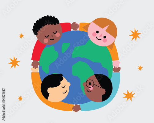 Children from around the world