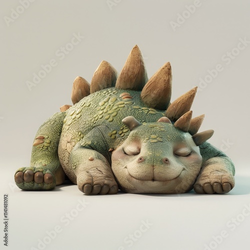 Sleeping Dinosaur photo