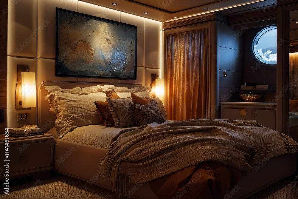 Luxury Bedroom on a Yacht Luxury Bedroom on a Yacht