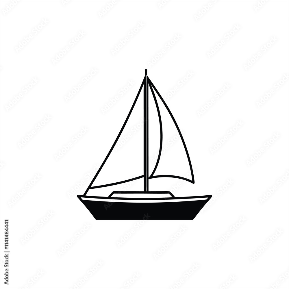 Sailing Away: Maritime Clipart Vector Artwork Sailing Away: Maritime Clipart Vector Artwork