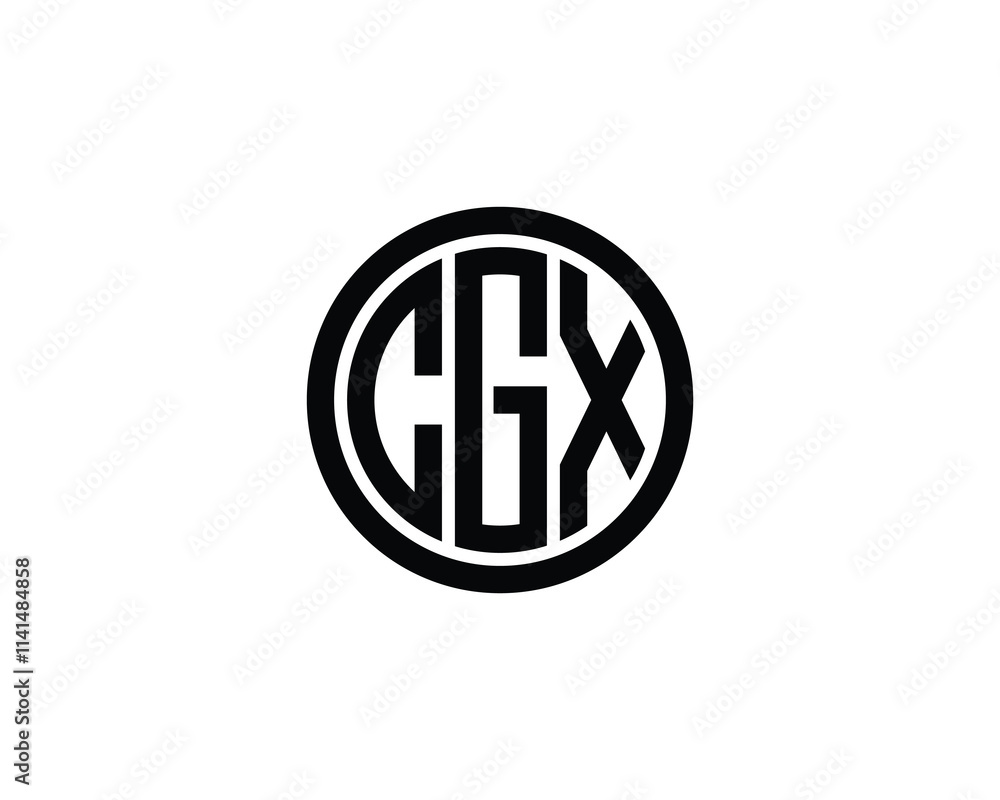 CGX Logo design vector template. CGX CGX Logo design vector template. CGX