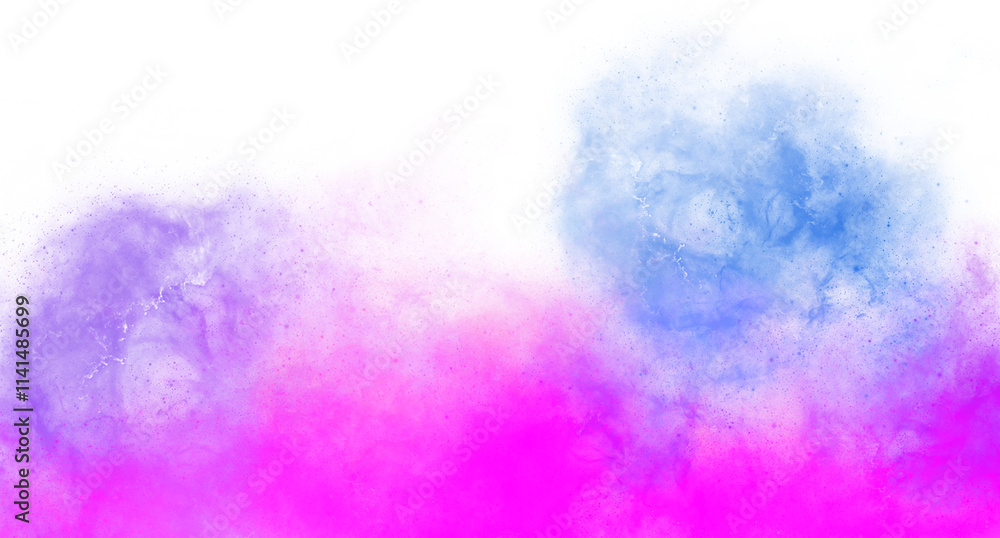 Fototapeta premium colorful dreamy misty smoke element 