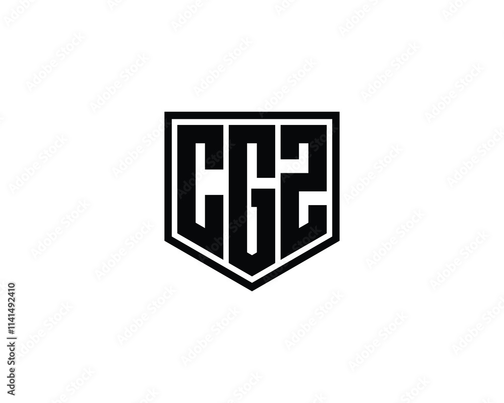CGZ Logo design vector template. CGZ CGZ Logo design vector template. CGZ