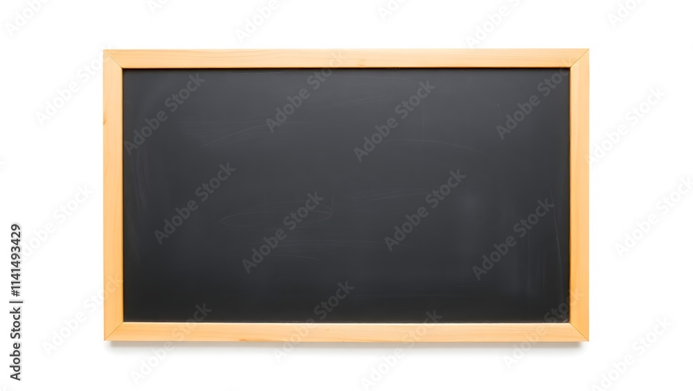 clean blackboard or classroom board with wooden frame, ideal for education, teaching, school, or training concept clean blackboard or classroom board with wooden frame, ideal for education, teaching, school, or training concept
