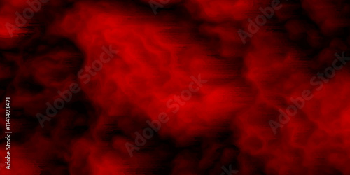 Abstract background with Scary Red and black horror background. Dark grunge red concrete . Grungy Smoke. smoky, Red and black horror background.  black stone wall. Modern and geometric design marble.