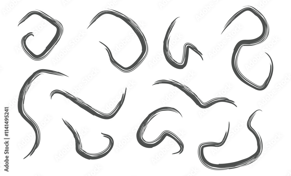 Multi colored squiggles with circles seamless pattern. Brush drawn bold curved lines, waves and swirls. Abstract geometric colorful background with organic bold lines. Childish doodles and scribbles. Multi colored squiggles with circles seamless pattern. Brush drawn bold curved lines, waves and swirls. Abstract geometric colorful background with organic bold lines. Childish doodles and scribbles.