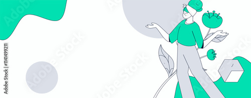 3.12 International Women's Day professional women flat character vector concept operation hand drawn illustration
