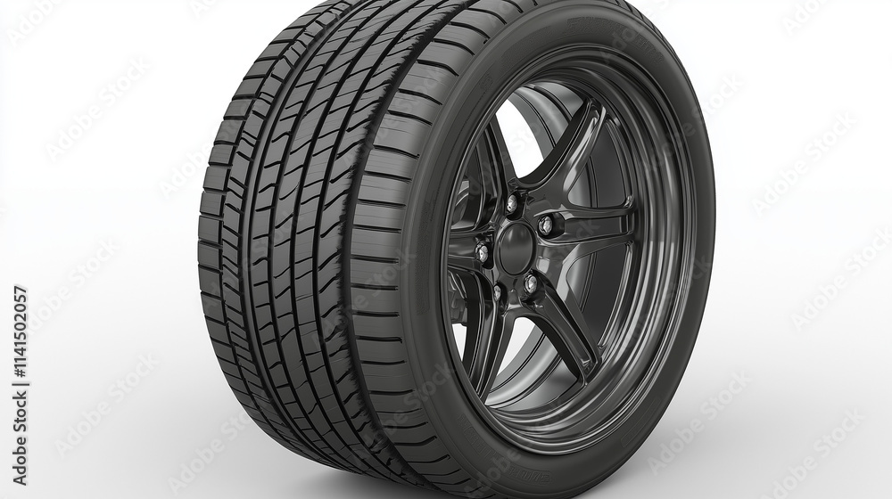 Obraz premium 車のタイヤ