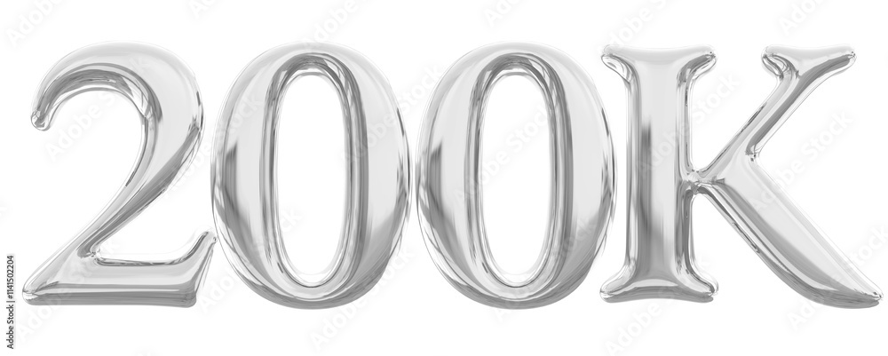200K Follow Silver 200K Follow Silver