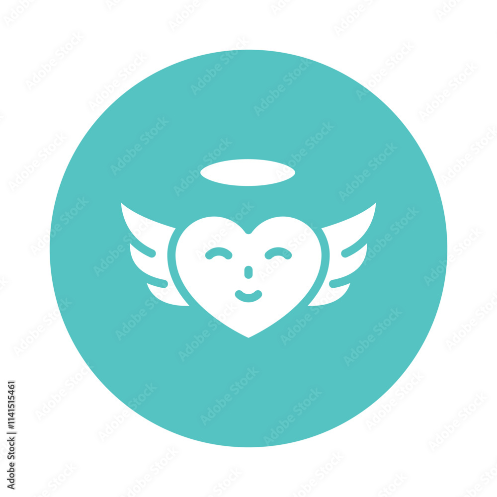 Heart Angle Vector Gylph Icon. Eps 10 file Heart Angle Vector Gylph Icon. Eps 10 file