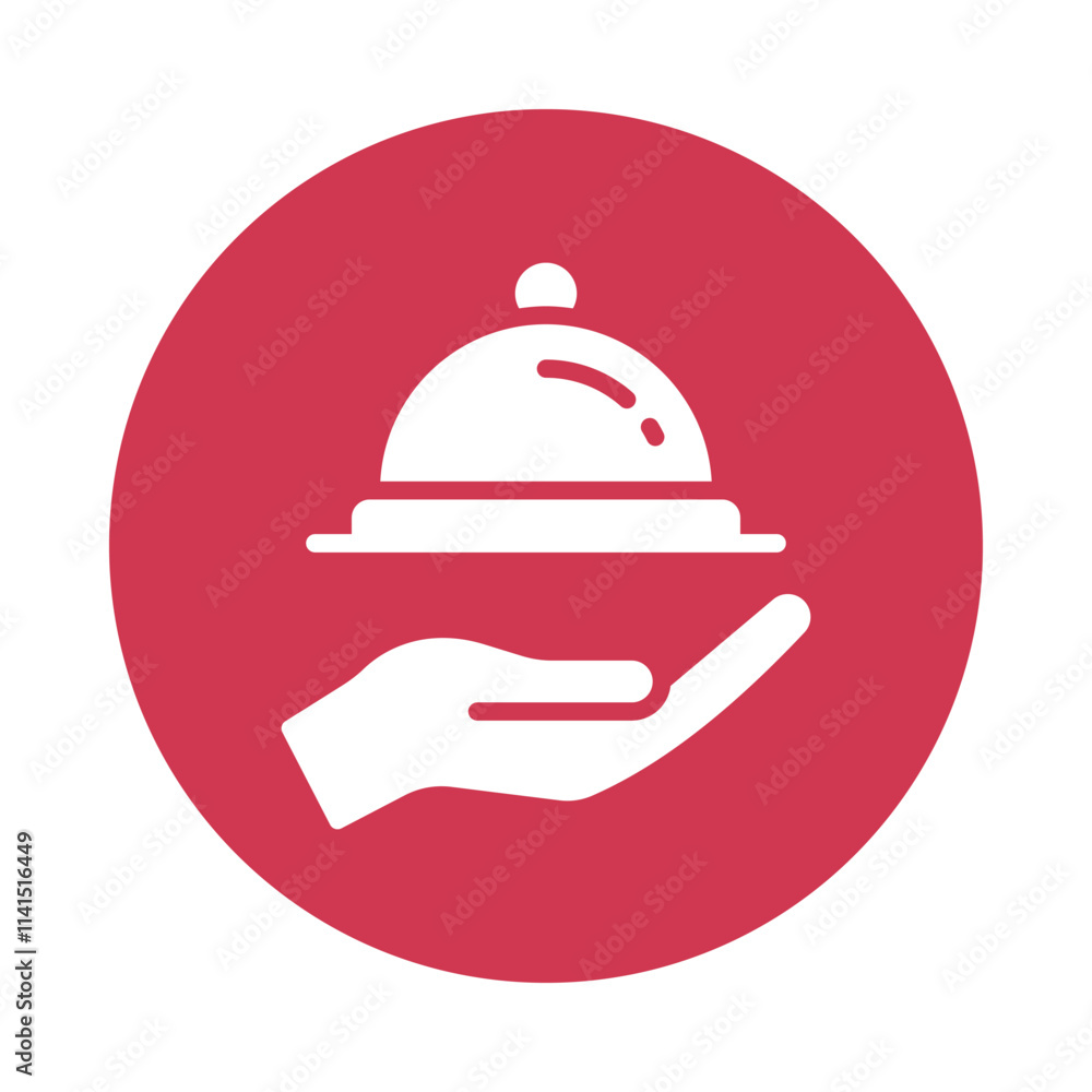 Wedding Dish Vector Gylph Icon. Eps 10 file Wedding Dish Vector Gylph Icon. Eps 10 file