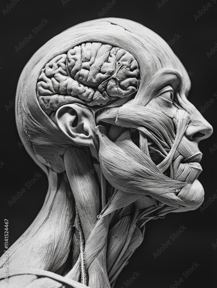 Human head portrait Human head portrait
